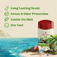 thumbnail image 3 of Old Spice Antiperspirant Deodorant for Men Fiji with Palm Tree, 24/7 Lasting Freshness, .5 oz Trial, 3 of 13
