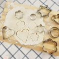 thumbnail image 4 of Juego de 12 cortadores de masa, molde de galletas de metal Cortadores de galletas de acero inoxidable Galletas de fondant Galletas Pasteles de galletas en forma de corazón, estrella, círculo, 4 of 4