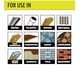 thumbnail image 3 of Kit de accesorios multiherramienta oscilante RYOBI de 16 piezas, 3 of 3