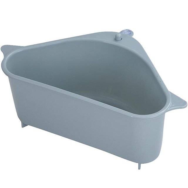 4 piezas fregadero filtro cocina Triangular fregadero colador drenaje vegetal fruta estante suministros de cocina herramienta azul ShuxiuWang 8390613452528