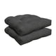 thumbnail image 2 of Cojines de asiento, cojines de respaldo, cojines de asiento para sillas de cocina y patio Gris oscuro, 2 of 9