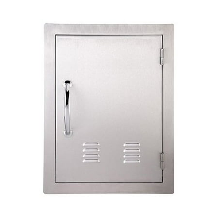 Sunstone Grills Classic Series Flush Single Access Vertical Door with Vents