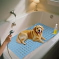 thumbnail image 4 of Pet Supplies Bath Mat For Dogs Non with Suction Cups Puppy Bathing Pad Grooming Accessory for Small Medium Large, 4 of 5