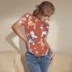 thumbnail image 3 of Fotbe Cute Poodle Dog Body de Mujer con Cuello Redondo y Mangas Cortas, Sin Mangas Ajustado, Suave, Cómodo y Básico-Medium, 3 of 7