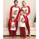 thumbnail image 4 of Pijamas familiares navideños a juego, conjuntos de pijamas a cuadros blancos y negros, Navidad en julio, 4 of 4
