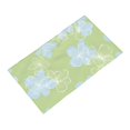 thumbnail image 2 of YFYANG Absorbent Towel, Soft Skin-Friendly Green Simple Line Flower Washcloth Bath Towel, Suitable for All Skin, 27.5 x 16-inch, 2 of 7