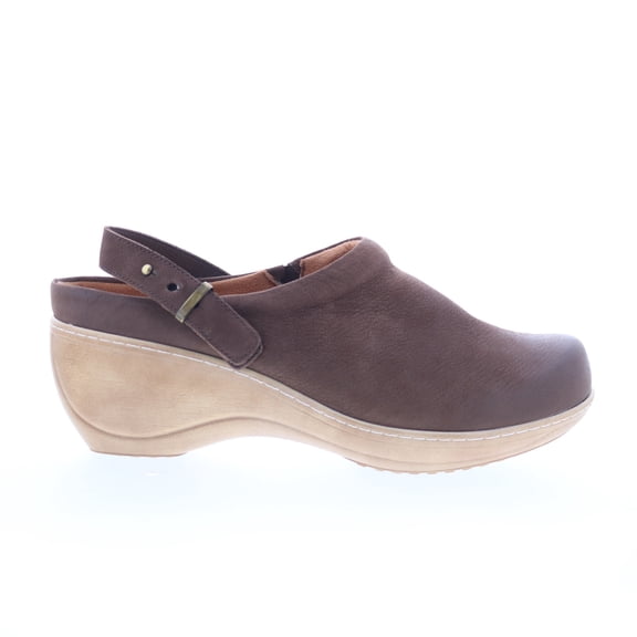 SoftWalk Adult Womens Marquette Clog Flats