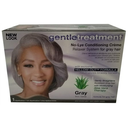 2 set- Gentle Treatment Relaxer for Grey No-lye Kit, 1count