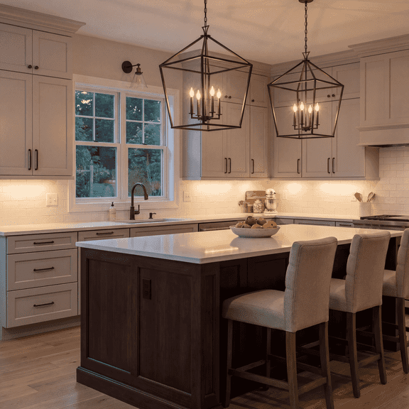 Townsend 6-Light Pendant in Classic Bronze