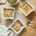 thumbnail image 4 of XINLTC-6 inch Porcelain White Soup Bowls Set of 6, 13.5 oz Ceramic Cereal Bowl for Kitchen, Microwave, Oven, Dishwasher Safe, 4 of 7