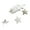 Double mirror silver, variant on EXCIXING Glitters Star Paper Garlands Streame for Party Supplies Wedding Decoration