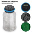 thumbnail image 1 of Injueey Pantalla LCD Pippy Bank Digital Coin Saving Jar 1.5L Contador automático de monedas Hucha eléctrica Caja de ahorro de dinero transparente para Almacenamiento y organización del hogar No. 4 Injueey HA025507-04, 1 of 1