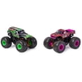 thumbnail image 3 of Monster Jam, Official Grave Digger vs. Calavera Color-Changing Die-Cast Monster Trucks, 1:64 Scale, 3 of 7