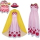 thumbnail image 2 of Disfraz de cosplay de anime de ONE PIECE Charlotte Linlin, vestido, capa, sombrero, conjunto completo, vestido para mujer, atuendos para Comic Con, 2 of 5