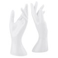 thumbnail image 5 of amagogo 1Pair Female Mannequin Hand Multifunctional for Finger Photograph Props White, 5 of 9