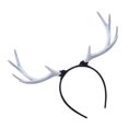 thumbnail image 3 of Diadema de cabellero de Cuerno de Alces Hairband de Disfraces de Navidad Joyas para de Baile, , Halloween Blanco BLESIY Navidad Elk Hairband Hoops, 3 of 6