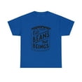 thumbnail image 2 of Eat beans not beings-Retro Design-Vegan Vegetarian T-Shirt, 2 of 2