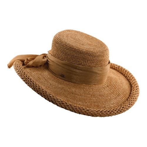 rolled brim sun hat