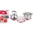 thumbnail image 4 of Cuisine Robuste. Sous-Verres en Silicone Pliables. Extensible. Pliable. Cadeau Carré, 4 of 5