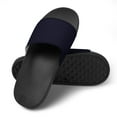 thumbnail image 4 of GZHJMY Stylish Slides for Women Men, Blue-purple Solid Color Soft Flexible Slip-on Sandals Slippers, 4 of 7
