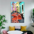 thumbnail image 6 of Dance Art Poster Puerto Rican Dance Afro Latin Dance American Wall Art Decorative Oil Painting Canvas Painting Posters And Prints Wall Art Pictures for Living Room Bedroom Decor, 6 of 8