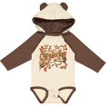 thumbnail image 3 of Inktastic Oktoberfest Banner with Orange Autumn Leaves Boys or Girls Long Sleeve Baby Bodysuit, 3 of 5