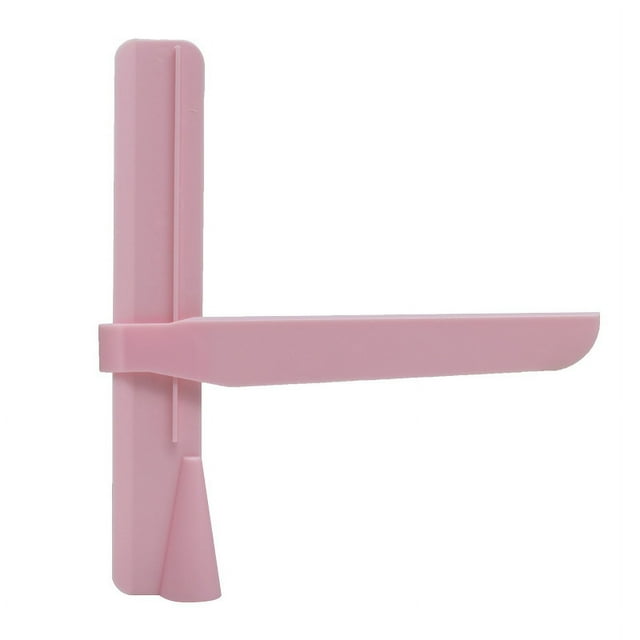 Raspador de azúcar con altura ajustable para crema de mantequilla, espátula de glaseado en ángulo para decoración de pasteles rosa para hornear DIY