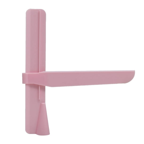 Raspador de azúcar con altura ajustable para crema de mantequilla, espátula de glaseado en ángulo para decoración de pasteles rosa para hornear DIY