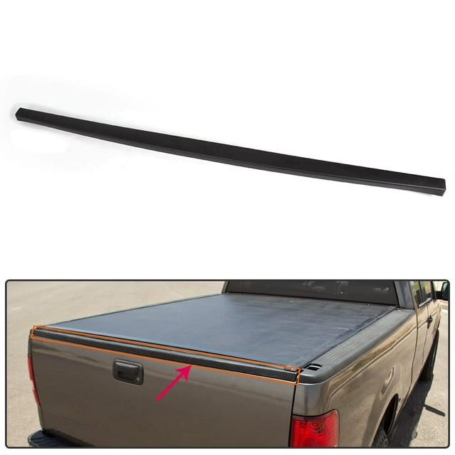 PIT66 Textured Tailgate Molding Cap, Compatible with 2004-2008 Ford F150/ 2006-2008 Lincoln Mark LT, Spoiler Top Protector Cover, FO1920102