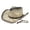 Black, variant on Straw Cowboy Hat For Women And Men With Shape It Brim Western Cowboy Hat Streetwear