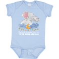 thumbnail image 3 of Inktastic My Great Grandma Loves Me to the Moon and Back Elephant Boys or Girls Baby Bodysuit, 3 of 5