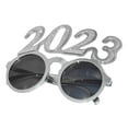 thumbnail image 5 of 2023 Funny Glasses New Year Photo Glasses for Celebrations Adults Children's Night Out Party Supplies Decorations Argent Pink, 5 of 8