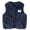 Navy, variant on ZACPNCV Kids Sherpa Fleece Vest Boys Girls Cute Embroidery V‑Neck Full Zip Sleeveless Waistcoat with Pockets Fall Winter Warm Outerwear,Olive Green