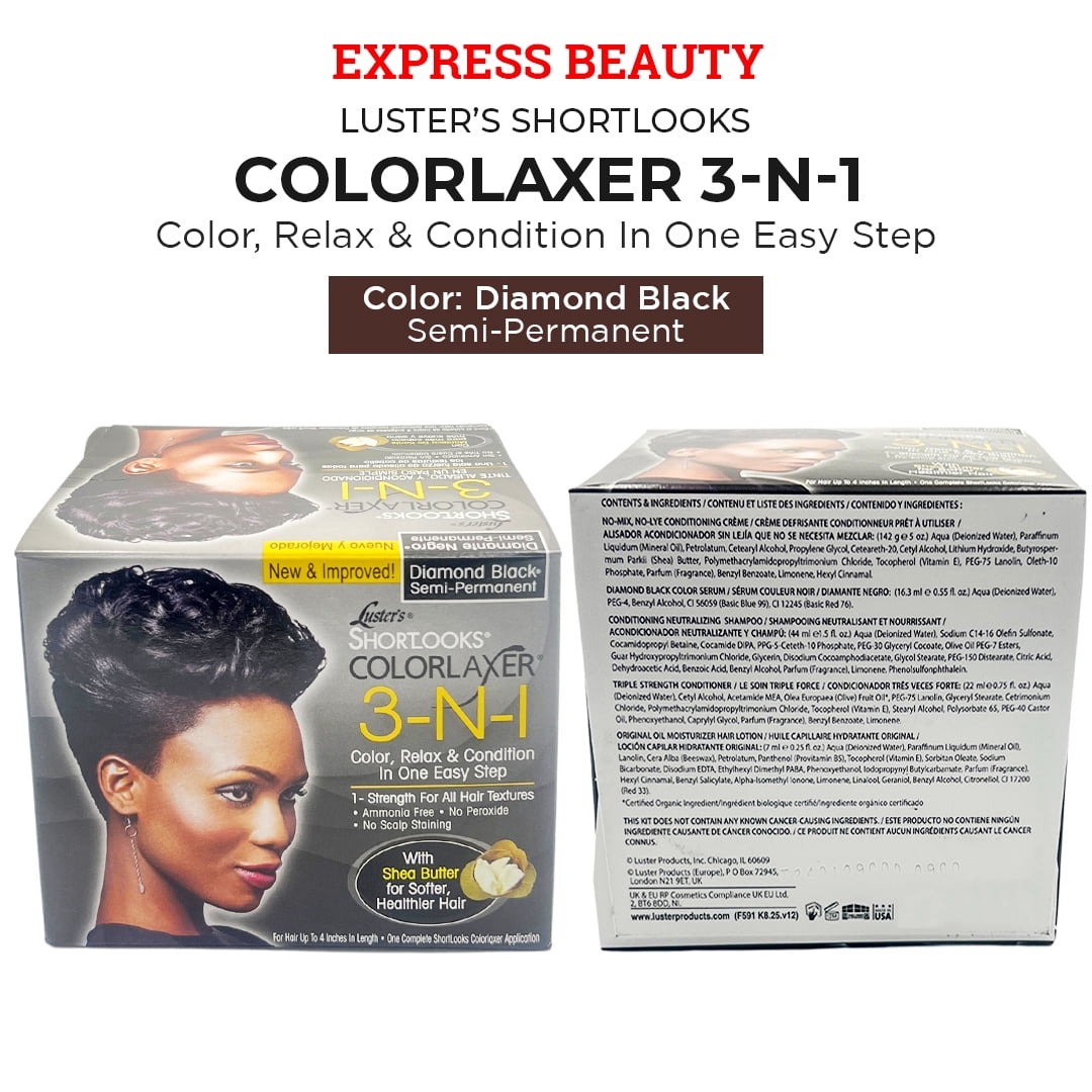 Express Beauty Luster's Shortlooks Colorlaxer 3-N-1 Color