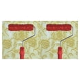thumbnail image 2 of Sonducket 6.85 Inch Wall Empaistic Flower Pattern with Handle Plastic Roller Painting Tipo 1 2Conjunto, 2 of 4