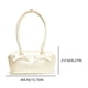 thumbnail image 2 of Bolso Mujer Verano Hombro Sólido PU Cuero Bolso Moda Tote Blanco, 2 of 2