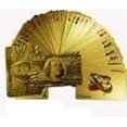 thumbnail image 2 of Gold Plated playing Cards with luxury wooden case, 2 of 2