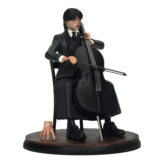 SD TOYS Wednesday Figur mit Cello 20 cm