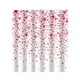thumbnail image 2 of Cortina de ducha para San Valentín | Diseño romántico de corazón de rosa roja | Tela 100 % poliéster impermeable | Incluye ganchos | Decoración de baño para parejas, amantes, spa, gimnasio, hoga, 2 of 5