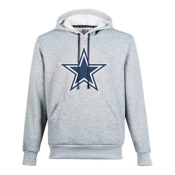 NFL Sudadera Hoodie Dallas Cowboys Gris para Hombre