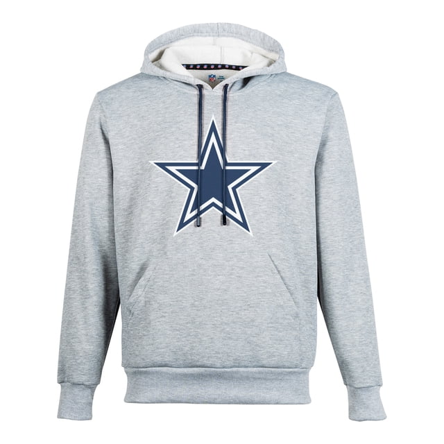 NFL Sudadera Hoodie Dallas Cowboys Gris para Hombre