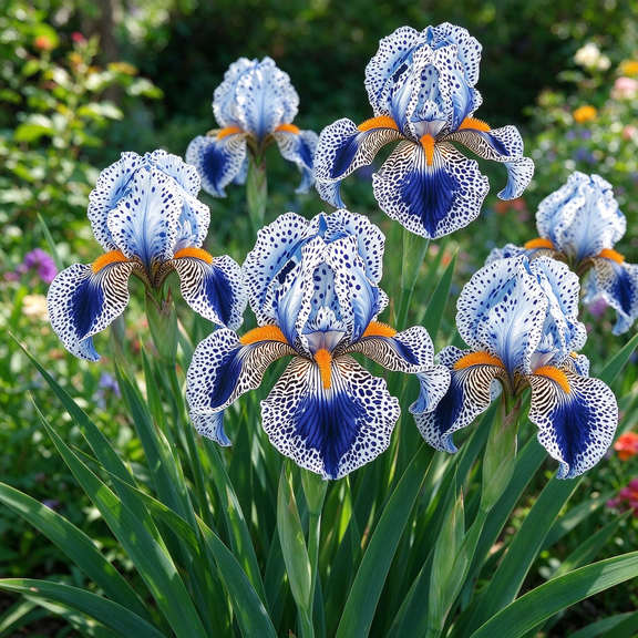 Iris Flower Bulbs, Low Maintenance ,Ideal For Beds Borders, Pots & Planter-Easy Grow