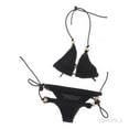 thumbnail image 5 of Kit de ropa de figura femenina a escala 1/6, trajes de baño de bikini, ropa interior para figuras de acción Phicen, juguete negro, 5 of 5