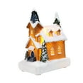 thumbnail image 3 of AMLESO LED Christmas Village House Scene Buildings Collectible Decoration Figurines for C, 3 of 8