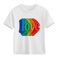 thumbnail image 1 of hengsof T-shirt Imprimé à Manches Courtes pour Enfants, 1 of 3