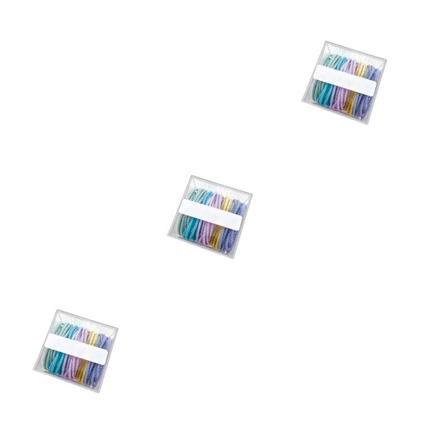 Jumpingount Paquete de 50 bandas elásticas para el cabello para mujer, cola de caballo reutilizable, regalos para esposa, bandas para la cabeza, bandas para Type1 NO1 Jumpingount CBP491592