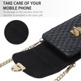 thumbnail image 2 of Mini Crossbody Purse for Women, Soft Small Summer Shoulder Handbag with Strap-black, 2 of 5