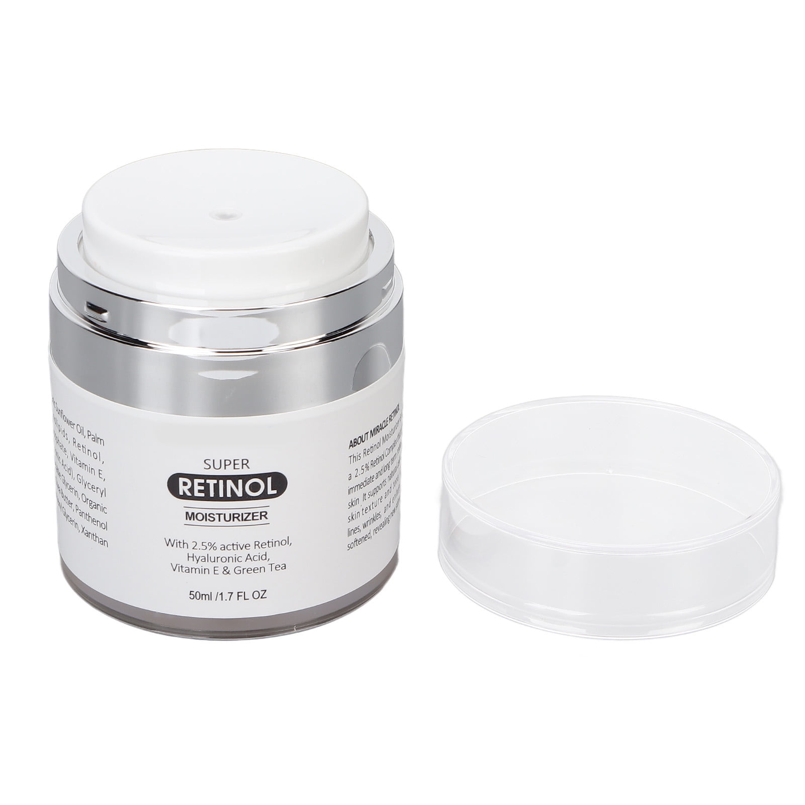 Retinol Facial Cream, Refreshing Texture Daily Face Moisturizer For Skin Repairing