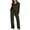 Army Green Z, variant on Women's Linen Relaxed Fit Two-Piece Set, Collared Long Sleeve Tunic with Matching High Waist Pants, Casual Outfit for Everyday Wear and Vacation