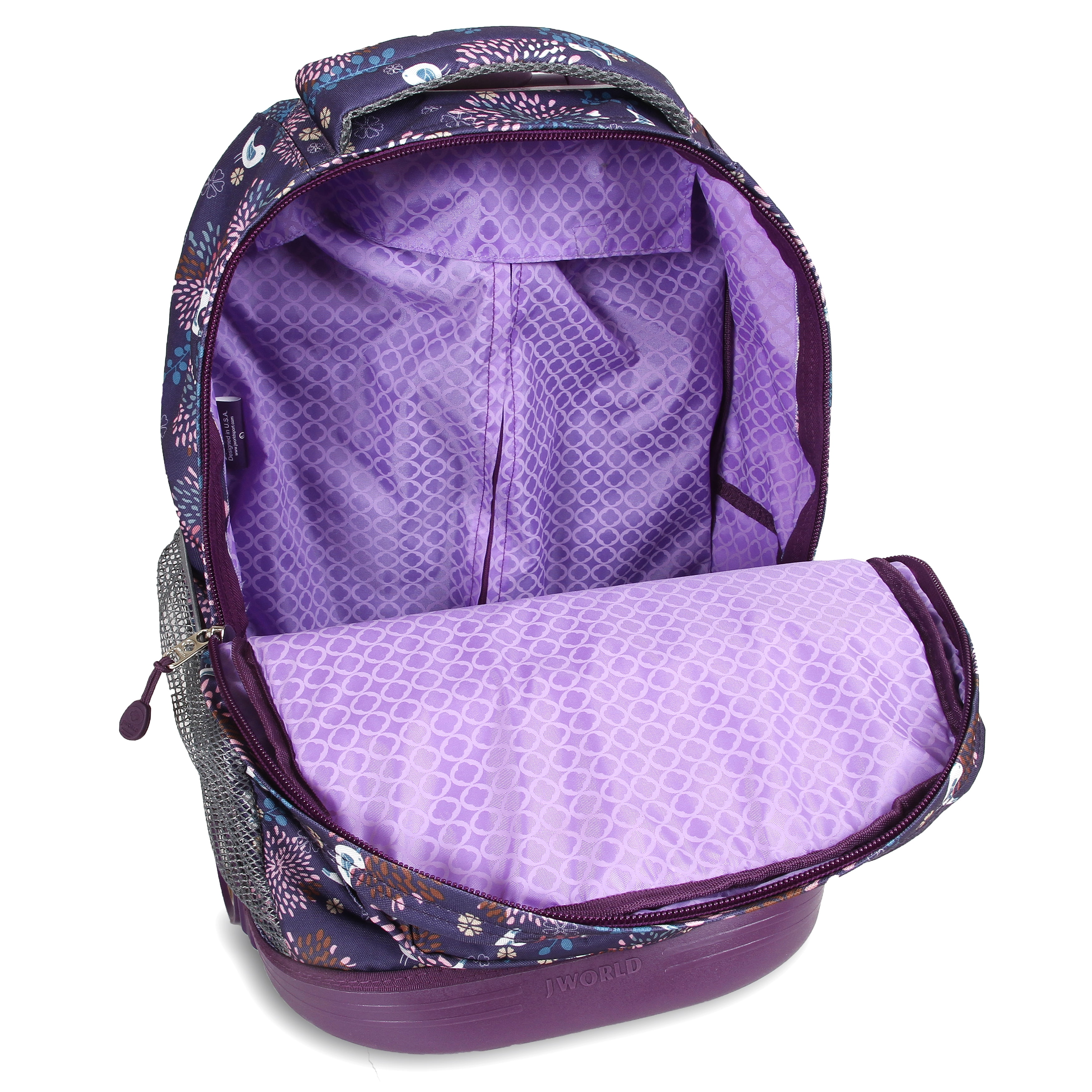 Jworld J World Sunrise 18 Rolling Backpack Walmart Com Walmart Com